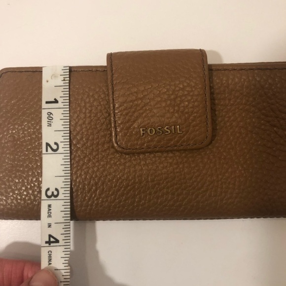 Fossil brown leather wallet - Picture 6 of 7